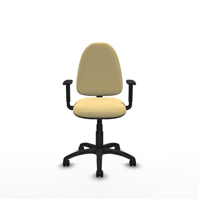PIQUERAS Y CRESPO Silla de oficina Aýna Crema con Brazos 1D PIQUERAS Y CRESPO Silla de oficina Aýna Crema con Brazos 1D