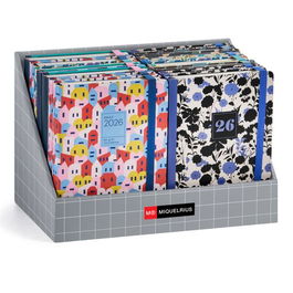 Agenda Anual (2026) Catalan Miquelrius Journal Cosida Assortiment Expositor De 16