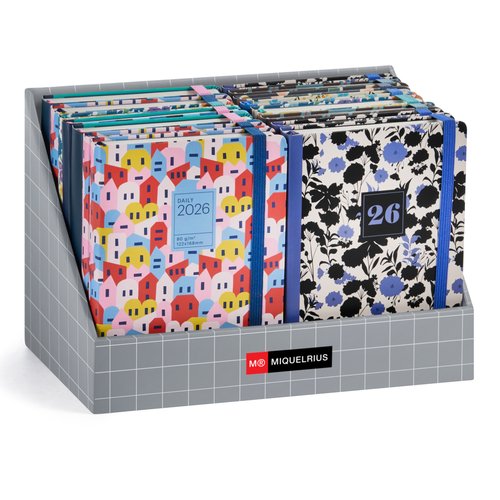 Agenda Anual (2026) Catalan Miquelrius Journal Cosida Assortiment Expositor De 16 Agenda Anual (2026) Catalan Miquelrius Journal Cosida Assortiment Expositor De 16