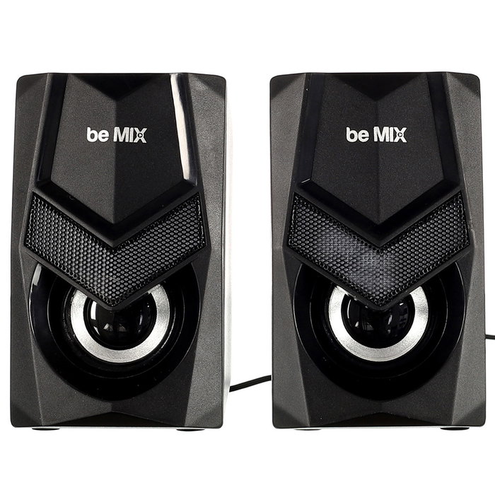Be Mix JGO. 2 ALTAVOCES GAMER con LED