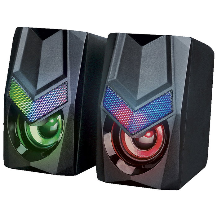 Be Mix JGO. 2 ALTAVOCES GAMER con LED