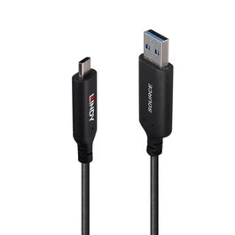 LINDY Cable USB 3.2 Gen 1 (3.1 Gen 1) USB A a USB C 50 m Negro