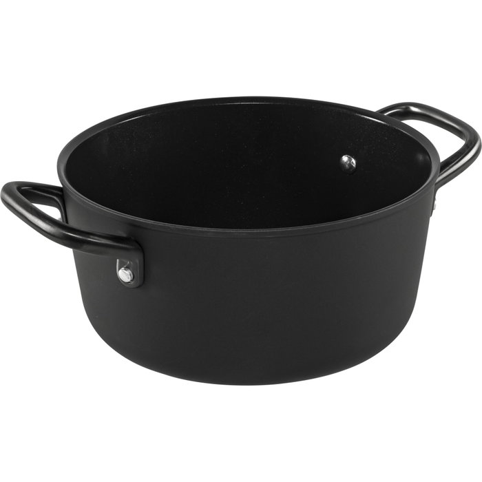 Zwilling Milano Olla con Tapa de Vidrio 24 cm Negro