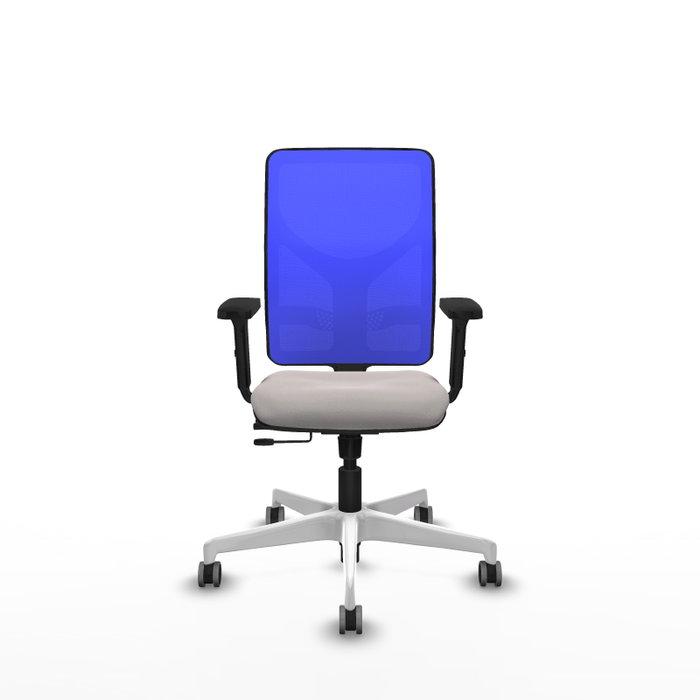 PIQUERAS Y CRESPO Silla de oficina Motilla con mecanismo Sincro/Traslack, Azul y Blanco PIQUERAS Y CRESPO Silla de oficina Motilla con mecanismo Sincro/Traslack, Azul y Blanco