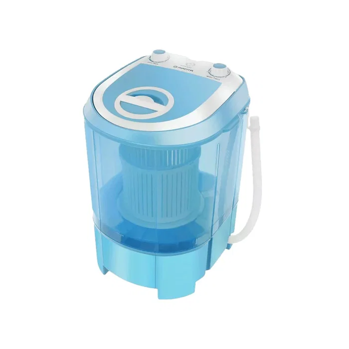 Manta WH128 Lavadora Carga Superior 2,8 kg 330 RPM Color Azul y Blanco
