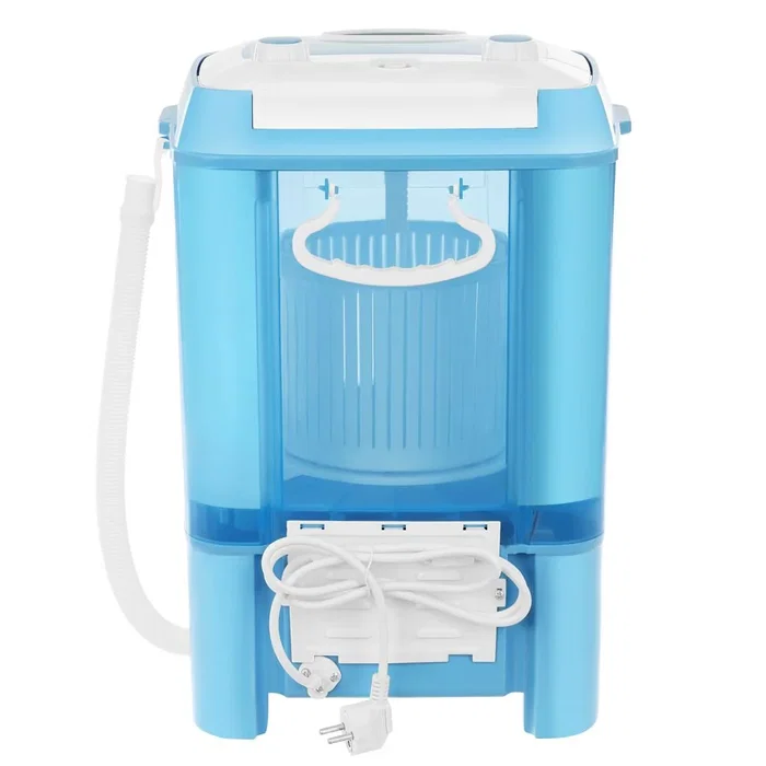 Manta WH128 Lavadora Carga Superior 2,8 kg 330 RPM Color Azul y Blanco