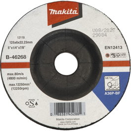 Makita Disco de esmerilar 125x6 mm para acero