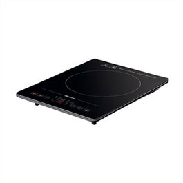 Ariete 1997 Placa de Inducción Portátil, 10 Niveles de Potencia, Temperatura hasta 240°C, Control Táctil, Cristal Templado, Apto para Inducción