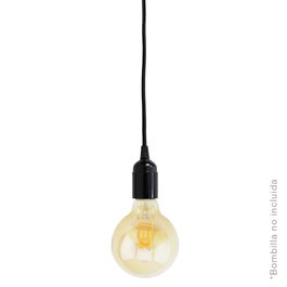GSC Evolution Lámpara colgante Beirut E27 1M Negro
