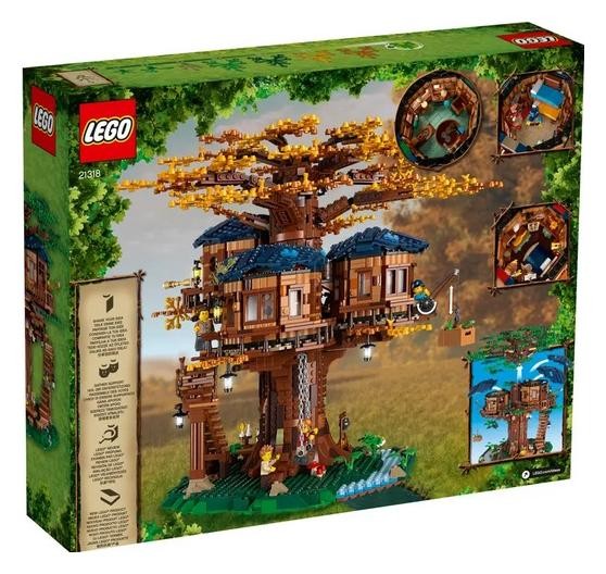 LEGO Ideas Tree House 21318, Juego de Construcción Casa del Árbol de 3036 piezas, +16 Años