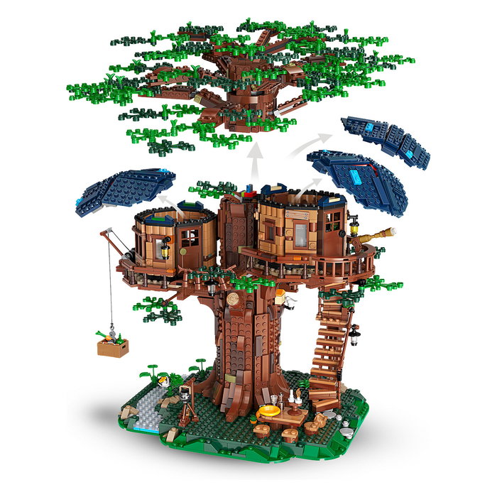 LEGO Ideas - Tree House 21318, Juego de Construcción, 3036 Piezas, Edad 16+