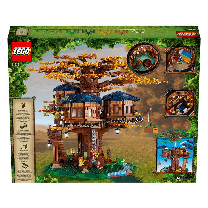LEGO Ideas - Tree House 21318, Juego de Construcción, 3036 Piezas, Edad 16+