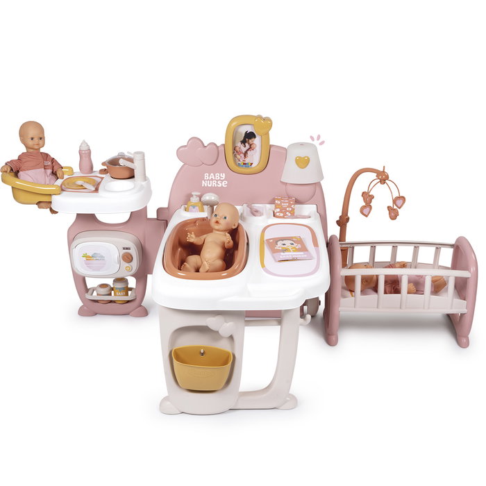 Smoby Baby Nurse Casa de los Bebés con 19 Accesorios Smoby Baby Nurse Casa de los Bebés con 19 Accesorios