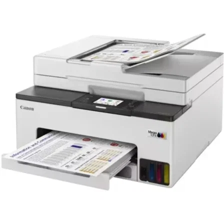 Canon MAXIFY GX2051 - Impresora Multifunción MegaTank con WiFi, Fax, Escáner y Depósito de Tinta - Blanco - 6171C029