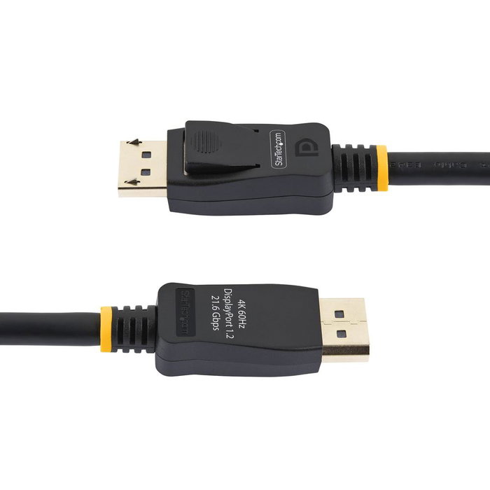 Startech Cable DisplayPort 1.2 4K 60Hz 2m con Pestillos - Certificado VESA para Monitor