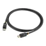 StarTech.com Cable DisplayPort 1.2 4K 60Hz 2m con Pestillos - Paquete de 10 Unidades - Negro - Certificación VESA - DISPL2M10PK