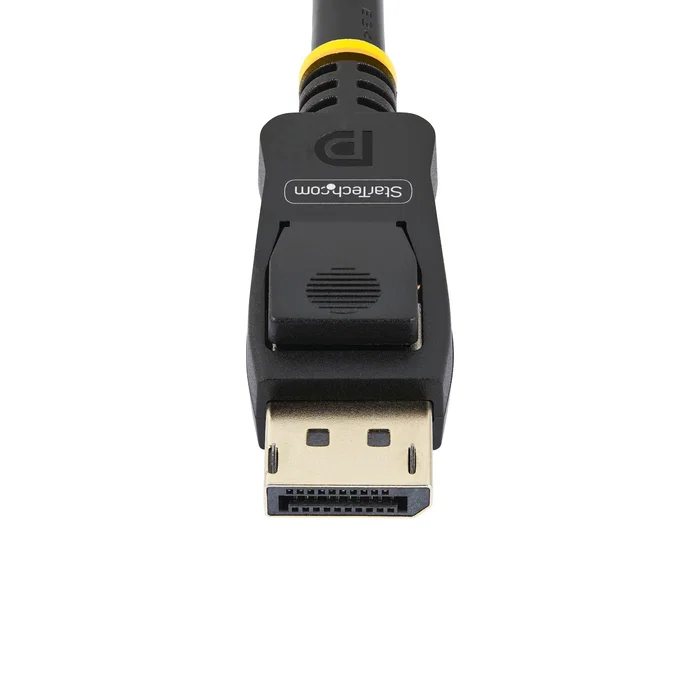 StarTech.com Cable DisplayPort 1.2 4K 60Hz 2m con Pestillos - Paquete de 10 Unidades - Negro - Certificación VESA - DISPL2M10PK