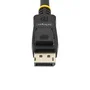 StarTech.com Cable DisplayPort 1.2 4K 60Hz 2m con Pestillos - Paquete de 10 Unidades - Negro - Certificación VESA - DISPL2M10PK