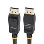 StarTech.com Cable DisplayPort 1.2 4K 60Hz 2m con Pestillos - Paquete de 10 Unidades - Negro - Certificación VESA - DISPL2M10PK