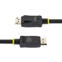 StarTech.com Cable DisplayPort 1.2 4K 60Hz 2m con Pestillos - Paquete de 10 Unidades - Negro - Certificación VESA - DISPL2M10PK