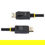 StarTech DisplayPort 1.2 Cable - Paquete de 10 unidades de 2m - Certificado VESA - 4K a 60Hz, 3840x2160 Pixeles, UHD, con Conectores de Retención