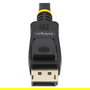 StarTech DisplayPort 1.2 Cable - Paquete de 10 unidades de 2m - Certificado VESA - 4K a 60Hz, 3840x2160 Pixeles, UHD, con Conectores de Retención