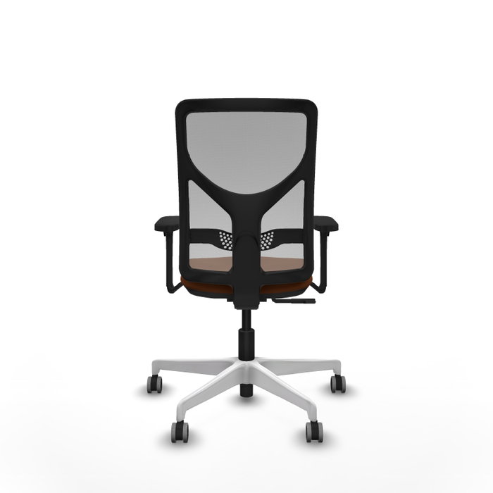 PIQUERAS Y CRESPO Silla de oficina Motilla con mecanismo Sincro, Marrón y Gris PIQUERAS Y CRESPO Silla de oficina Motilla con mecanismo Sincro, Marrón y Gris