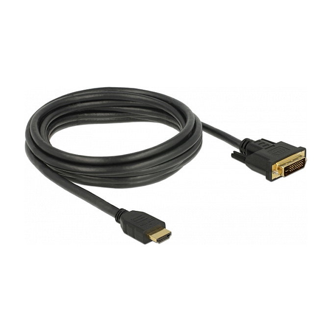 DELOCK 85655 Cable HDMI a DVI Bidireccional 3 m Macho/Macho DELOCK 85655 Cable HDMI a DVI Bidireccional 3 m Macho/Macho