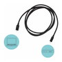 I-Tec Cable Thunderbolt 4 USB-C 40 Gbps, Entrega de Energía 100W, 1.5 m, Compatible Thunderbolt 3, 7680x4320 Pixeles, Negro, THUNDERBOLT 3 CABLE 1.5M