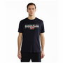 Camiseta de Manga Corta Hombre Napapijri Negro
