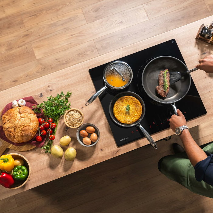 Placa de Inducción Cecotec Bolero Squad I 3600 6200 W 59 x 52 cm