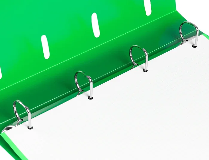 Liderpapel Carpeta con Recambio A4 Verde con 100 Hojas Cuadriculadas