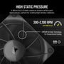 Corsair RX120 iCUE LINK RX Series Single Pack CO-9051009-WW Negro