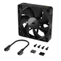 Corsair iCUE LINK RX120 Ventilador para PC 120mm, 2100 RPM, PWM, Negro, 1 Unidad - CO-9051009-WW