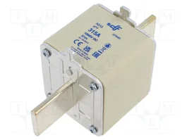 DF ELECTRIC Fusible de cartucho NH3 315A 1kVDC gPV