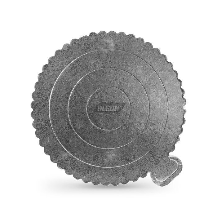 Inde Base para Tartas de Cartón Redonda 30 cm (ø 29.7 x 0.6 cm) - Plato para Presentación (36 Unidades)