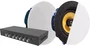 Vision AV-1900 Amplificador de Audio para Hogar, Conexiones XLR/RCA/3.5mm, Clase D, Color Negro