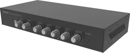 Vision AV-1900 Amplificador de Audio para Hogar, Conexiones XLR/RCA/3.5mm, Clase D, Color Negro