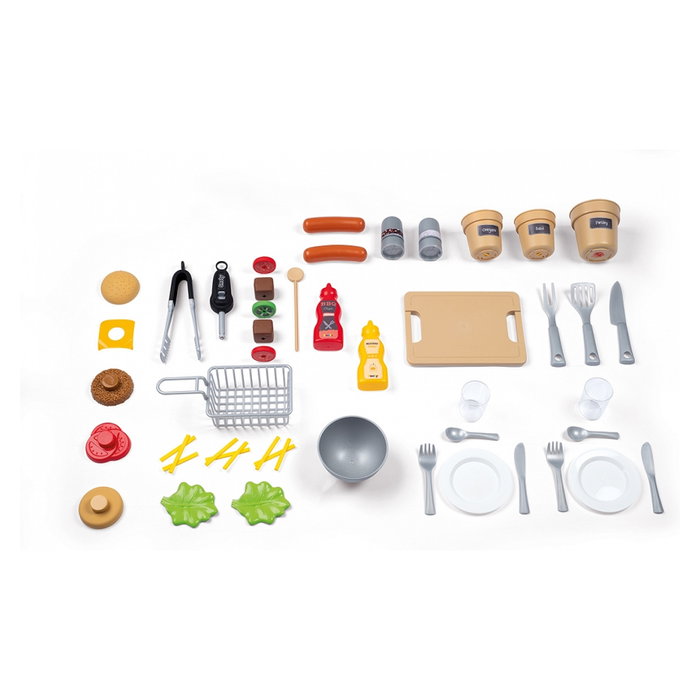 Smoby 312004 Cocina de Juguete Exterior Multicolor para Niños a Partir de 3 Años