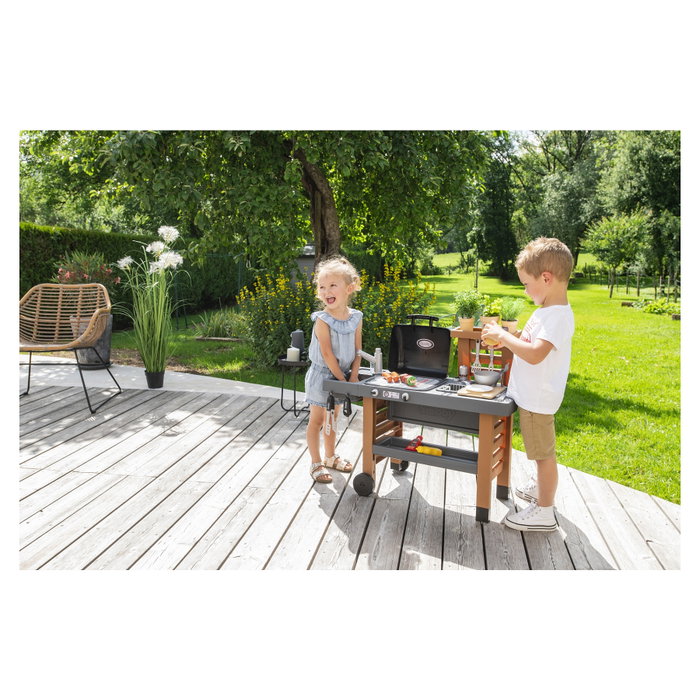 Smoby 312004 Cocina de Juguete Exterior Multicolor para Niños a Partir de 3 Años