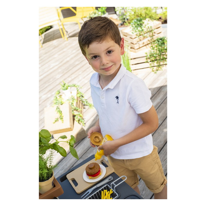 Smoby 312004 Cocina de Juguete Exterior Multicolor para Niños a Partir de 3 Años