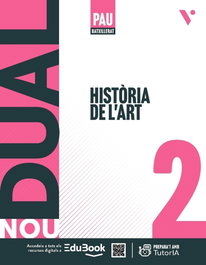 VICENS VIVES, Historia de l'art 2n.batxillerat. Objectiu PAU. Llibre consulta+quadern+llibreta. Nou dual