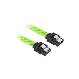 Sharkoon Cable SATA III 0.30m Verde Negro SATA 7-pin Macho/Macho Sleeve Sharkoon Cable SATA III 0.30m Verde Negro SATA 7-pin Macho/Macho Sleeve