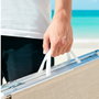 Aktive Tumbona Plegable de Aluminio 186x49 cm