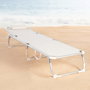 Aktive Tumbona Plegable de Aluminio 186x49 cm