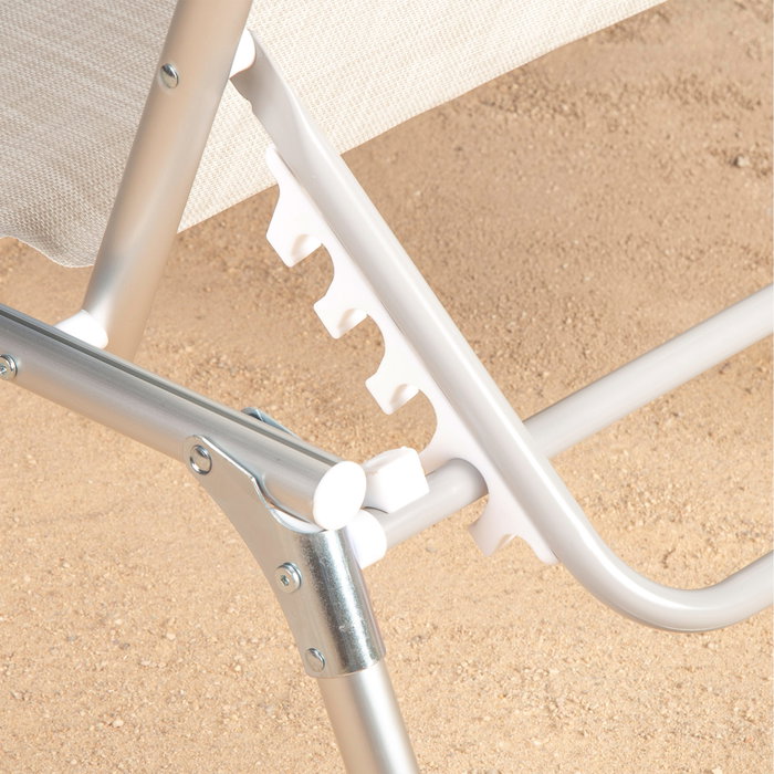 Aktive Tumbona Plegable de Aluminio 186x49 cm