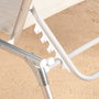 Aktive Tumbona Plegable de Aluminio 186x49 cm