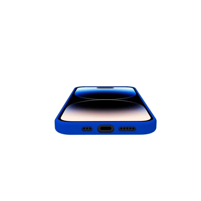 Celly Funda Cromo1053BK para iPhone 15 Pro 6.1" Azul
