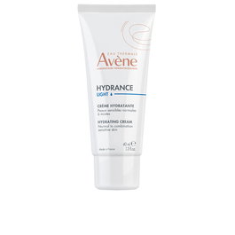Avene Hydrance Light - Crema hidratante facial ligera 24h para pieles sensibles, normales y mixtas - 40 ml