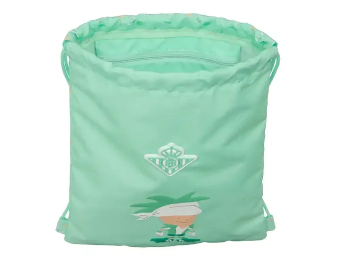 Safta Saco Plano Preescolar Real Betis Balompié, Saquito Junior 340x260x10 mm